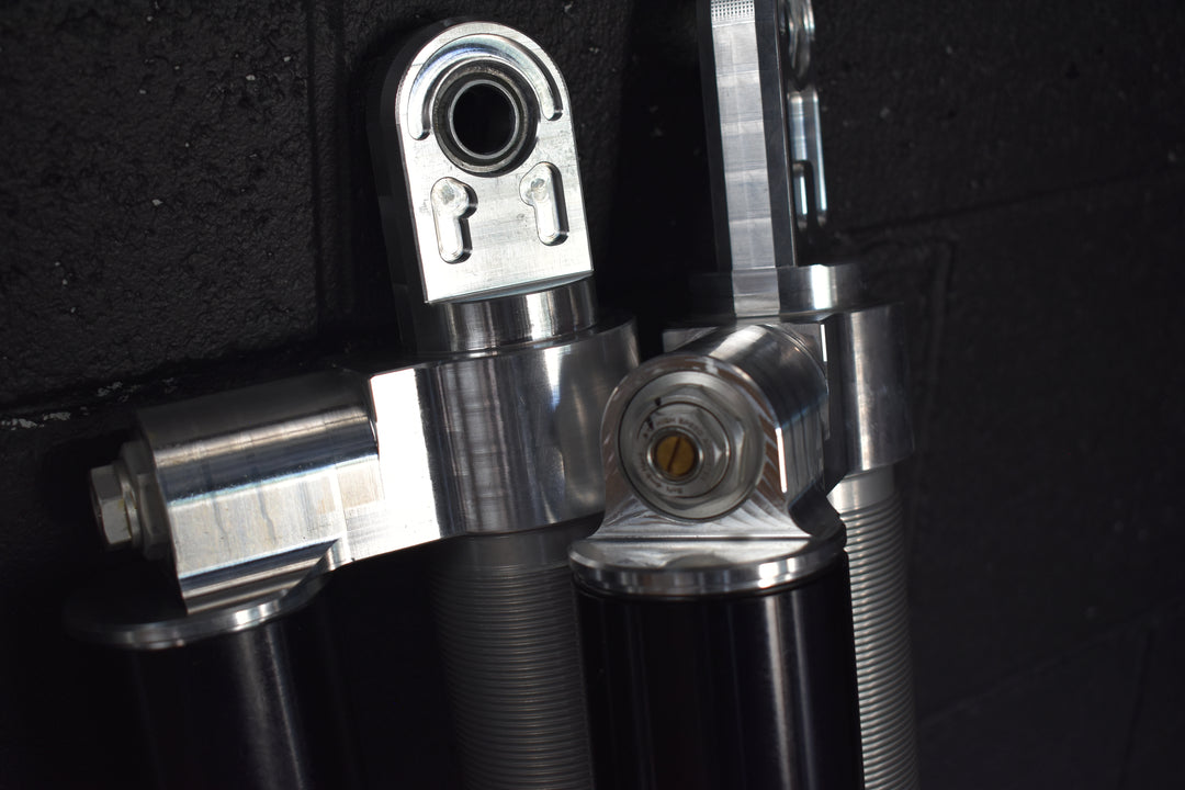 Custom shock absorbers parts.