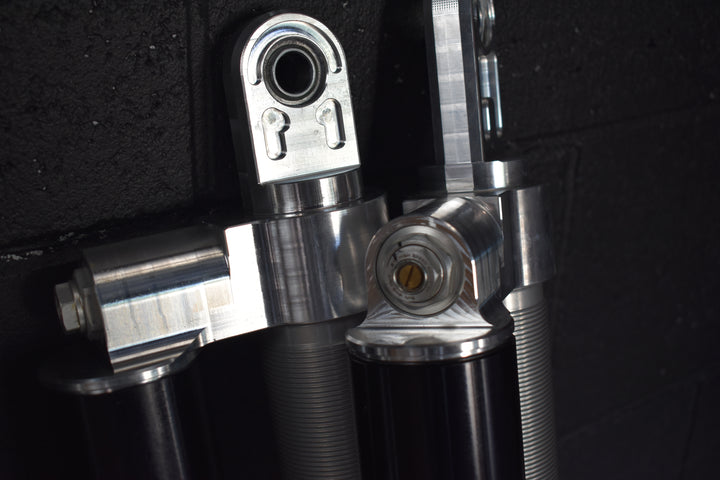 Custom shock absorbers parts.