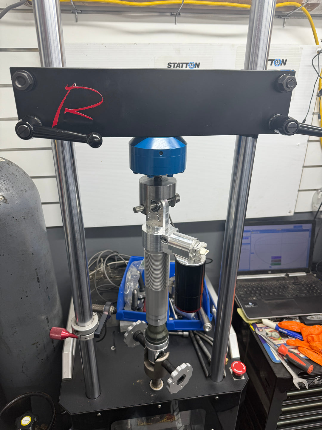 Custom shock absorbers parts.