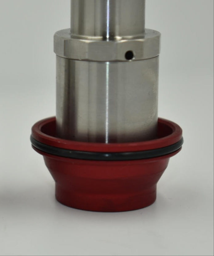 KYB Sherco Yamaha Cone Valve Suspension, straight angle upside down